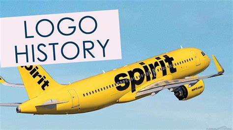 Spirit Airlines logo, symbol | history and evolution - YouTube