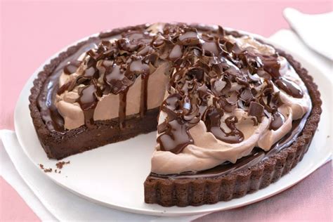 Triple chocolate mud pie