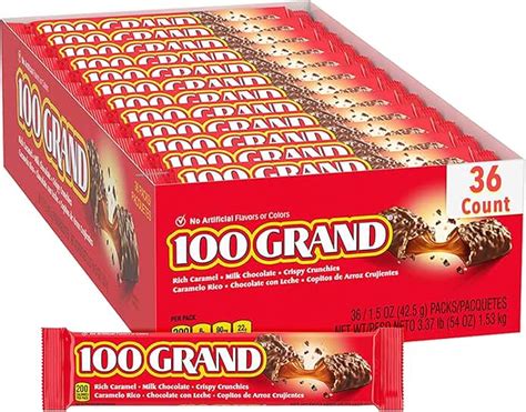 Amazon.com: 100 grand candy bar