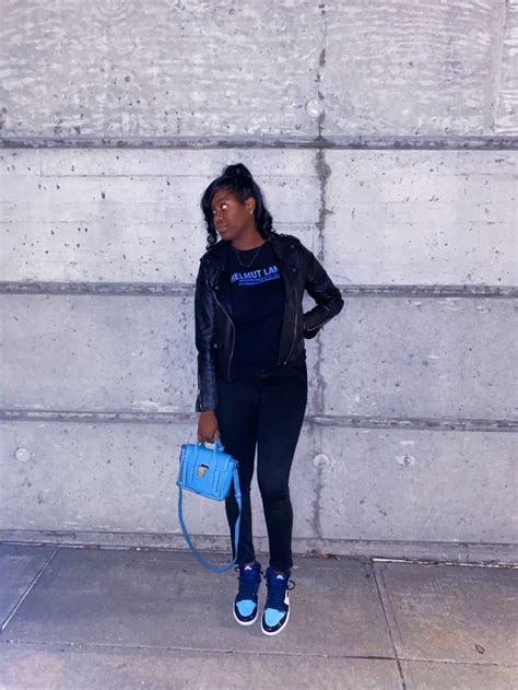 Blue Chill 1s Outfit Inspo | Jordan 1s outfit women, Jordan 1 outfits ...