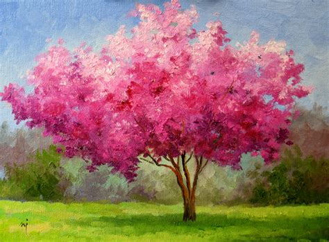 Nel's Everyday Painting: Cherry Blossom Tree - SOLD