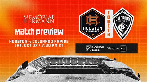 Houston Dynamo FC host Colorado in home regular season finale | Houston ...