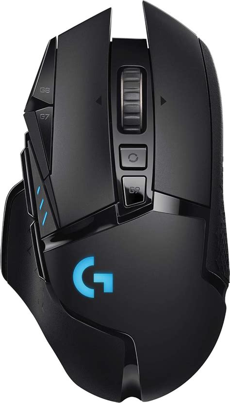 Logitech G502 Lightspeed Wireless Gaming Mouse, Hero 16K Sensor, 16,000 ...