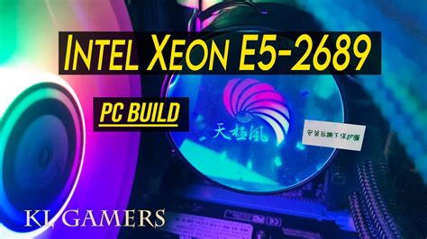 intel Xeon E5-2689 intel X79 NVIDIA GTX1050 Gaming PC Build Benchmark ...