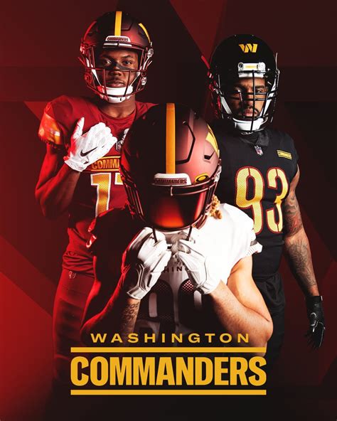 Washington Commanders New Uniforms — UNISWAG