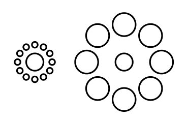 Ebbinghaus illusion Titchener illusion. Explanation. Pictures and ...