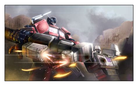 Optimus Prime vs Megatron Wallpaper - WallpaperSafari