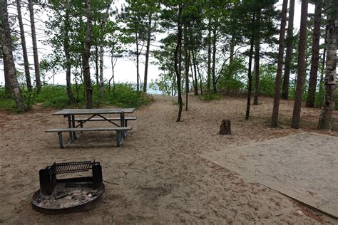 Twelvemile Beach Campground and Cabin, Pictured Rocks National ...