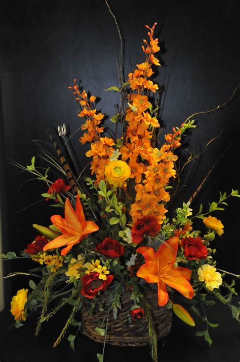 30+ Fall Silk Flower Arrangements – DECOOMO