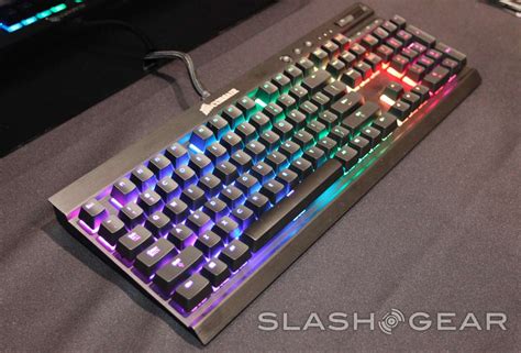 Corsair Cherry MX RGB keyboard hands-on - SlashGear