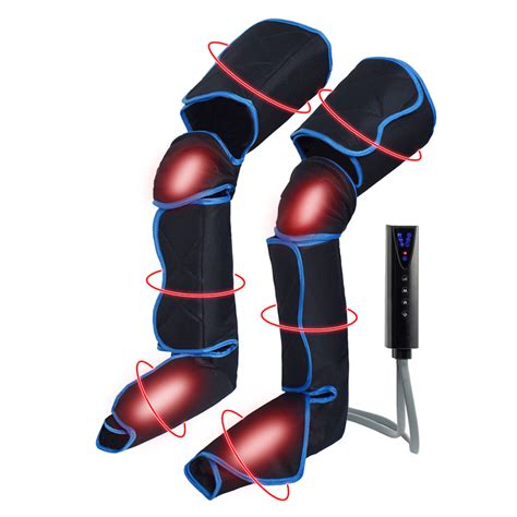 Air Pressure Compression Vibration Shiatsu Heating Calf Leg Foot ...