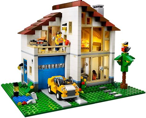 Family House LEGO Set | Creator - Netbricks | Rent awesome LEGO sets ...