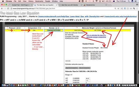 Ideal Gas Law Calculator Primer Tutorial | Robert James Metcalfe Blog