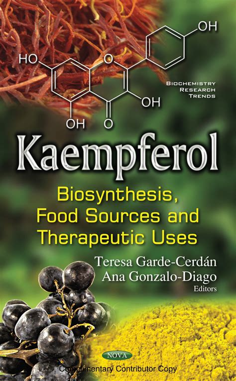 (PDF) Kaempferol:Review on Natural Sources and Bioavility