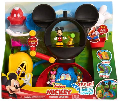 Mickey Mouse Clubhouse Adventures Playset With Bonus Figures Amazon ...