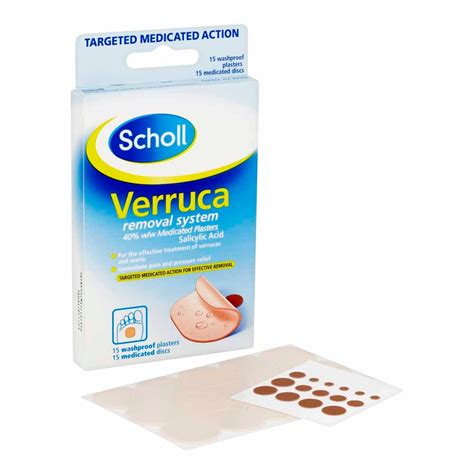 Scholl Foot Care Medicated Verruca Removal System 15 pack | Wilko