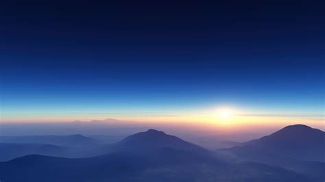 Beautiful Sky Sunrise Scenery 4K #8070g Wallpaper PC Desktop