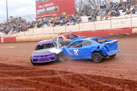 Wreck on the Front Stretch | Talladega Short Track Ice Bowl | Flickr