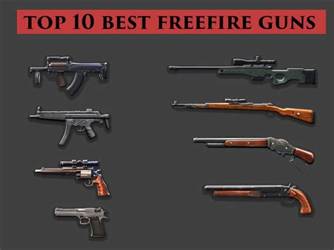 TOP 10 BEST GUNS IN FREE FIRE GAME || 2021 | by Esbloggerpoint | Medium