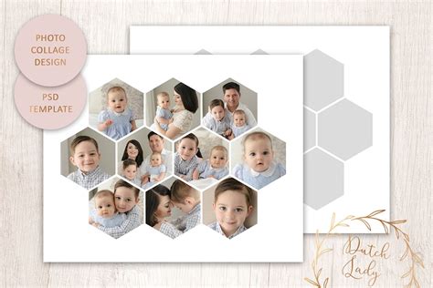 8.5 X 11 Photo Collage Template