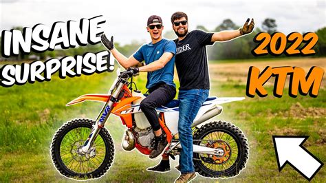 Braydon Price Surprised Me With A Brand New Dirt Bike! - YouTube