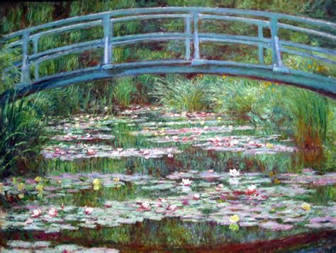 Bridge over a Pond of Water Lilies - Monet | Claude monet, National ...