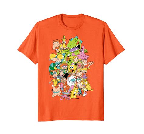 Nickelodeon Complete Nick 90s Throwback Character T-Shirt-mt – Mugartshop