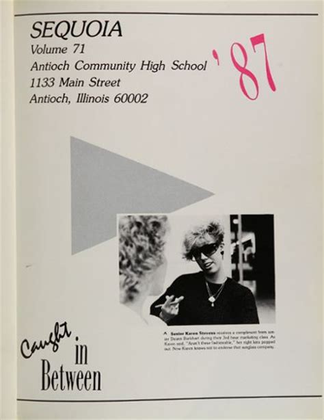 Explore 1987 Antioch Community High School Yearbook, Antioch IL ...