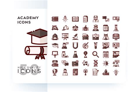 Academy Icon Graphic by Goodware.Std · Creative Fabrica