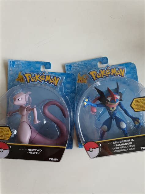 Pokemon Mewtwo Ash Greninja Tomy - $20 each, Toys & Games, Bricks ...