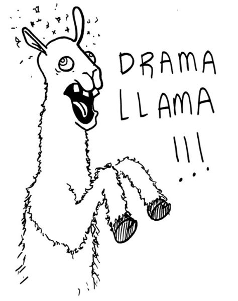 DRAMA LLAMA by itscooray on DeviantArt