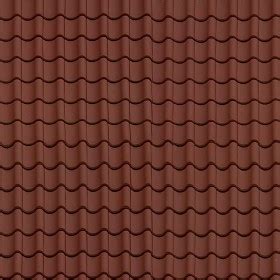 Clay roof tile texture seamless 03463