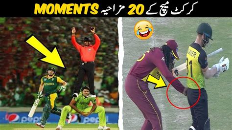 20 Funny Moments in Cricket - YouTube