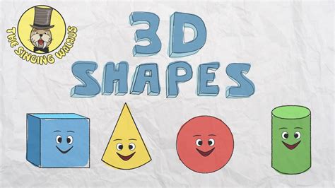 3D Shapes Song | Shapes for kids | The Singing Walrus Accords - Chordify