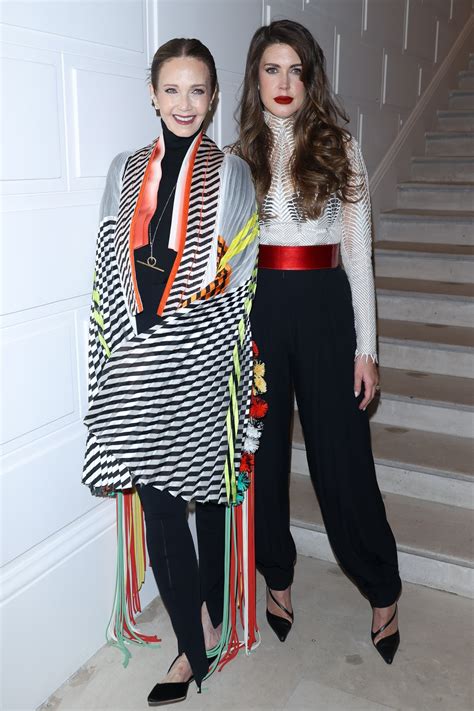 Lynda Carter steps out with daughter Jessica Altman during Paris Haute ...