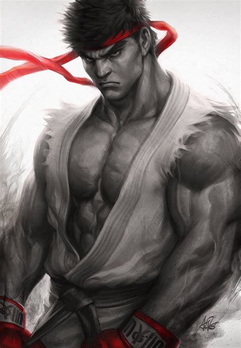 Art Vault — Street Fighter - Ryu by Artgerm | Stanley Lau * | Ryu ...