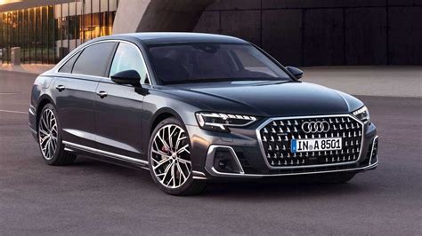 2022 Audi A8 Facelift Revealed With Wider Grille And Updated Lights