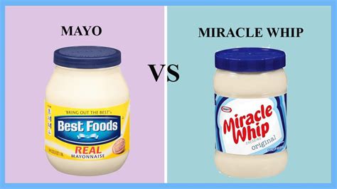 Mayo vs Miracle Whip in 2020 | Miracle whip, Mayo, Miracles