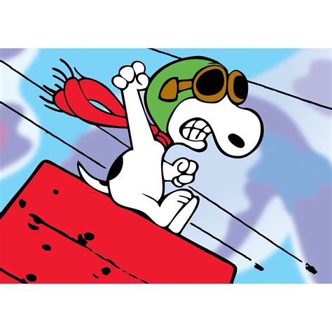 Snoopy Flying Ace Wallpaper - WallpaperSafari