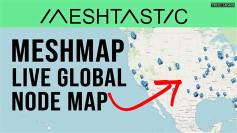 A New Live Global Meshtastic Node Map - Meshmap.net