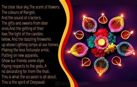 Happy Diwali Poem in English