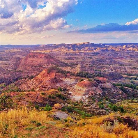 Midwest Living on Instagram: “Painted Canyon Overlook at Theodore ...