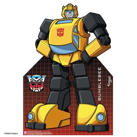 Transformers Classic: Bumblebee Life-Size Foam Core Cutout - Officiall ...