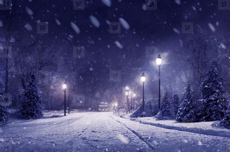 Snow Storm Wallpaper