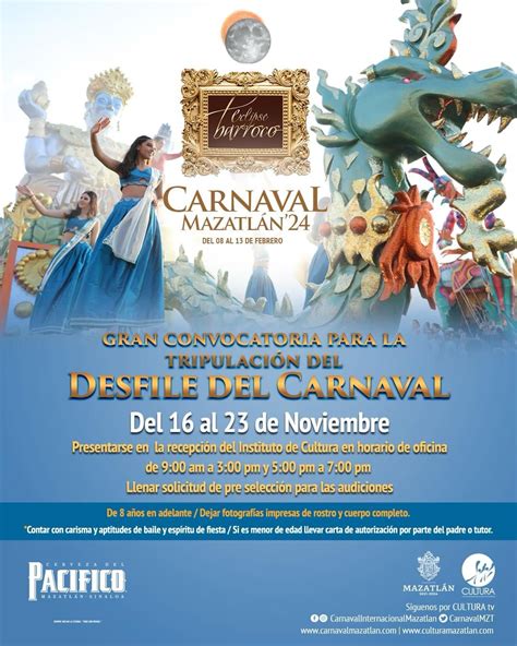 Be part of the crew of the floats of Carnaval Internacional Mazatlán ...