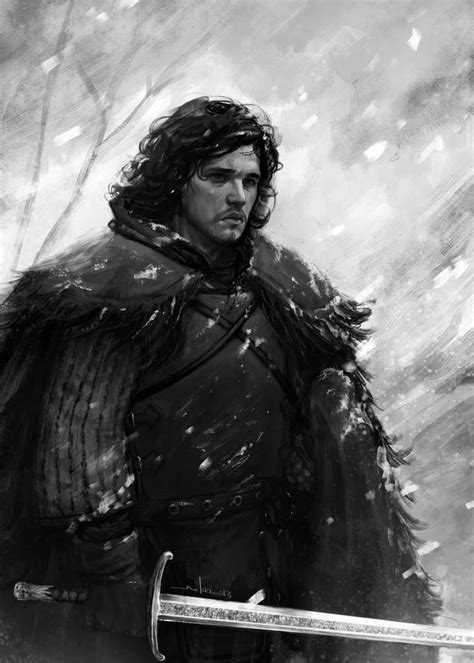 Jon Snow by AndreaMeloni on deviantART | Jon snow, Snow artist, John snow