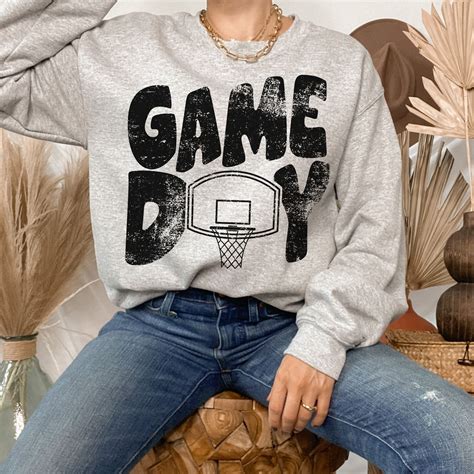 Game Day Basketball Shirt Game Day Basketball Sweatshirt - Etsy