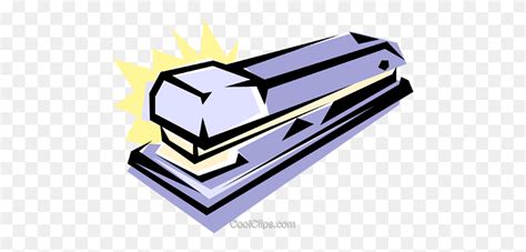 Stapler Royalty Free Vector Clip Art Illustration - Stapler Clipart ...