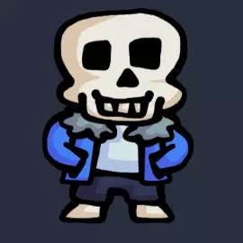 Sans In FNF by NewgroundsWaffle on Newgrounds