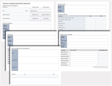 Free Project Handover Templates | Smartsheet / 7 Free Project Handover ...